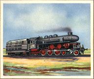 Turbine express locomotive of the German Reichsbahn